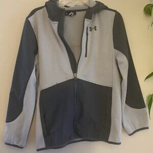 Under Armour Boys' Storm Full Zip Loose Hoodie Gray Size -YLG